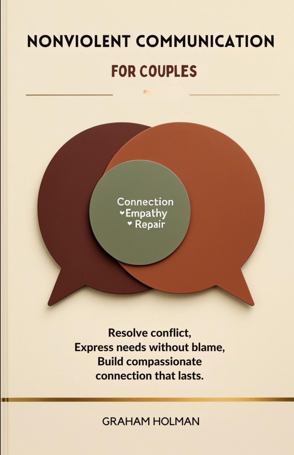 Nonviolent Communication for Couples: Resolve Conflict, Express Needs Without Blame, and Build Compassionate Connection That Lasts (The Emotional Intelligence Essentials Series)