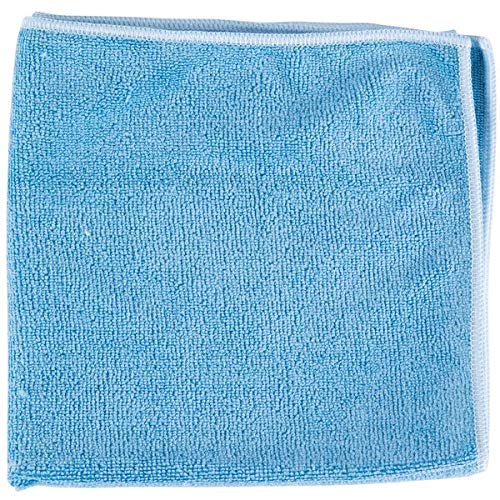 EliteKoopers 30x40cm Microfibre Cleaning Cloth For Kitchen Car Valeting Dusting (Light Blue, 40Pcs)