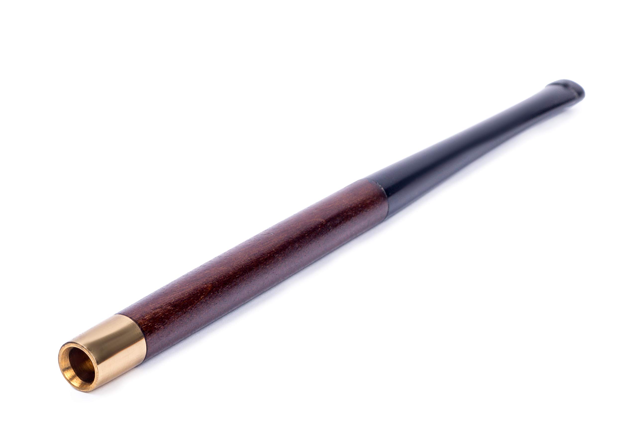 Dr Watson Brown Dr. Watson - 13 Cm Wooden Cigarette Holder, Fits Extra Slim Cigarettes