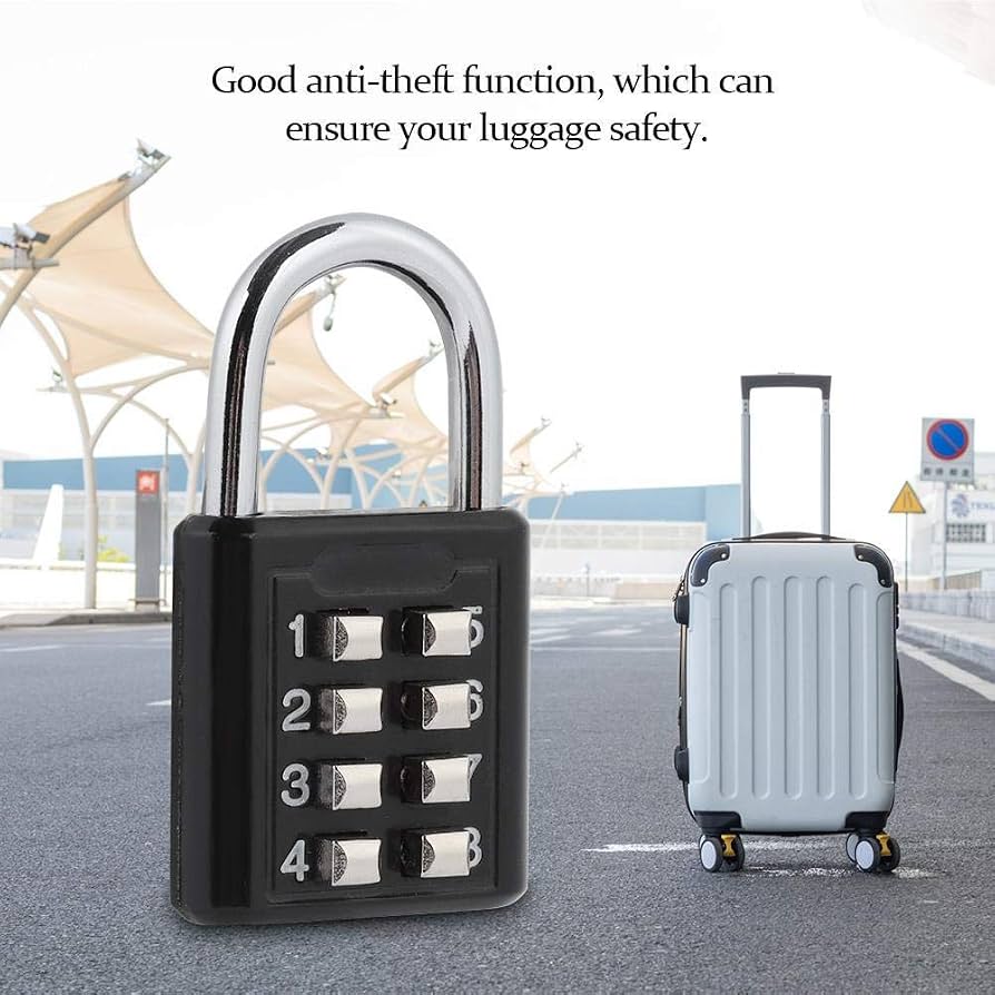 Diyeeni Mini Serrure à Bagages, Cadenas à Code à Combinaison de 8