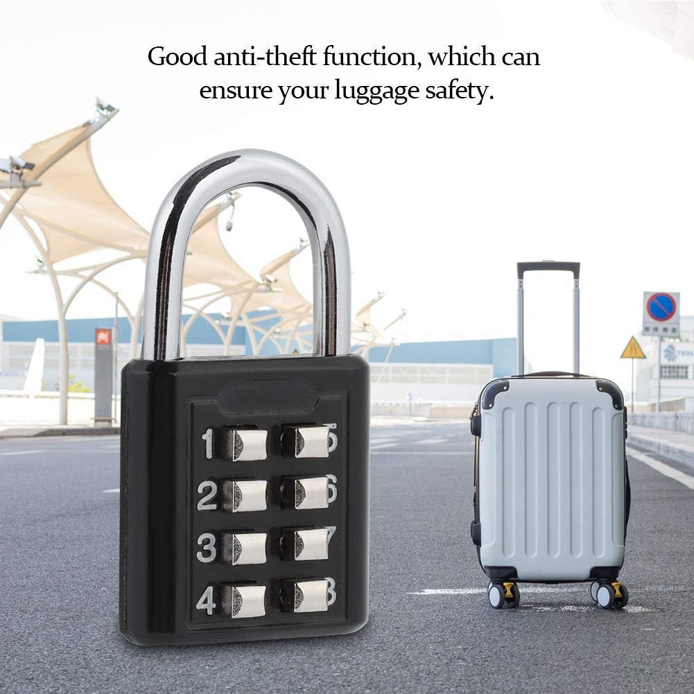 Mini Cadenas à Code – Pour Valise, Boîte à Outils – Alliage De Zinc, Argent