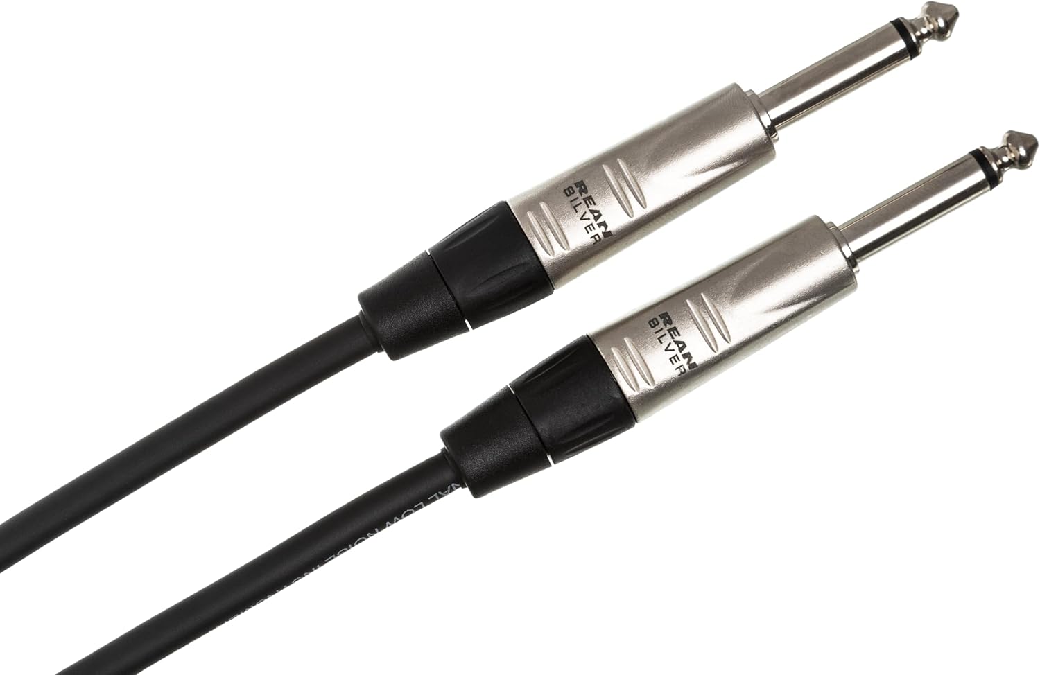 Hosa HPP-005 Pro Unbalanced Interconnect, REAN 1/4" TS to Same, 5 Feet - Image 3