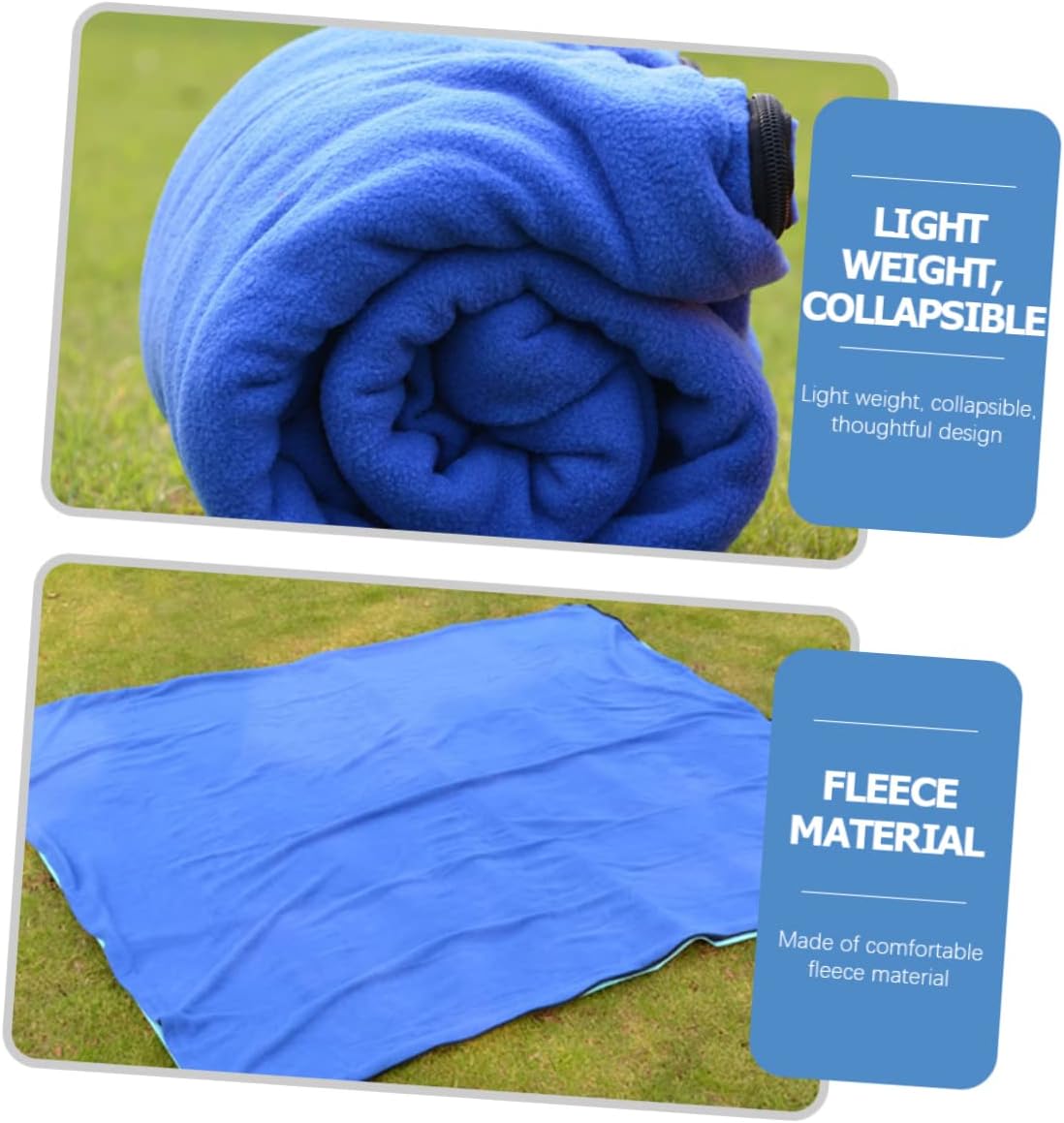 Abaodam Portable Wear Resistant Camping Blanket Lightweight Outdoor Accessory for Hiking Picnics and Travel Comfortable Lawn Blanket Design
