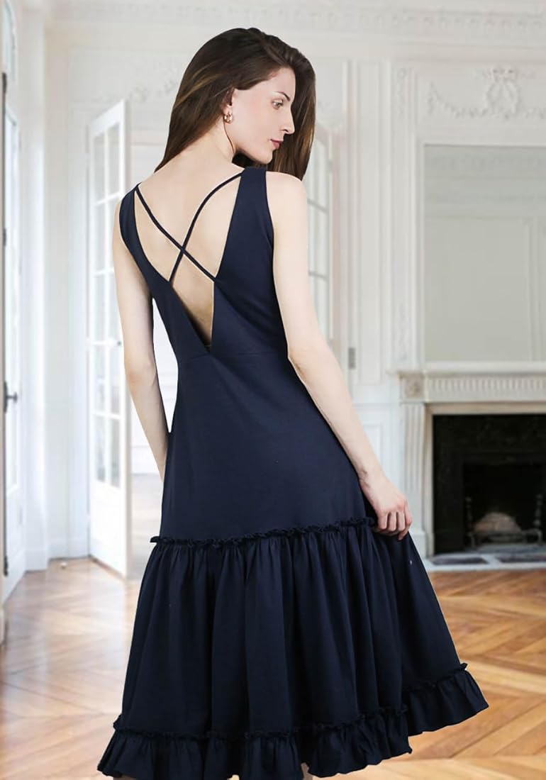 Buy ARTYSKA Body Con Dress | Stylish Flowing Fit and Flare Dress