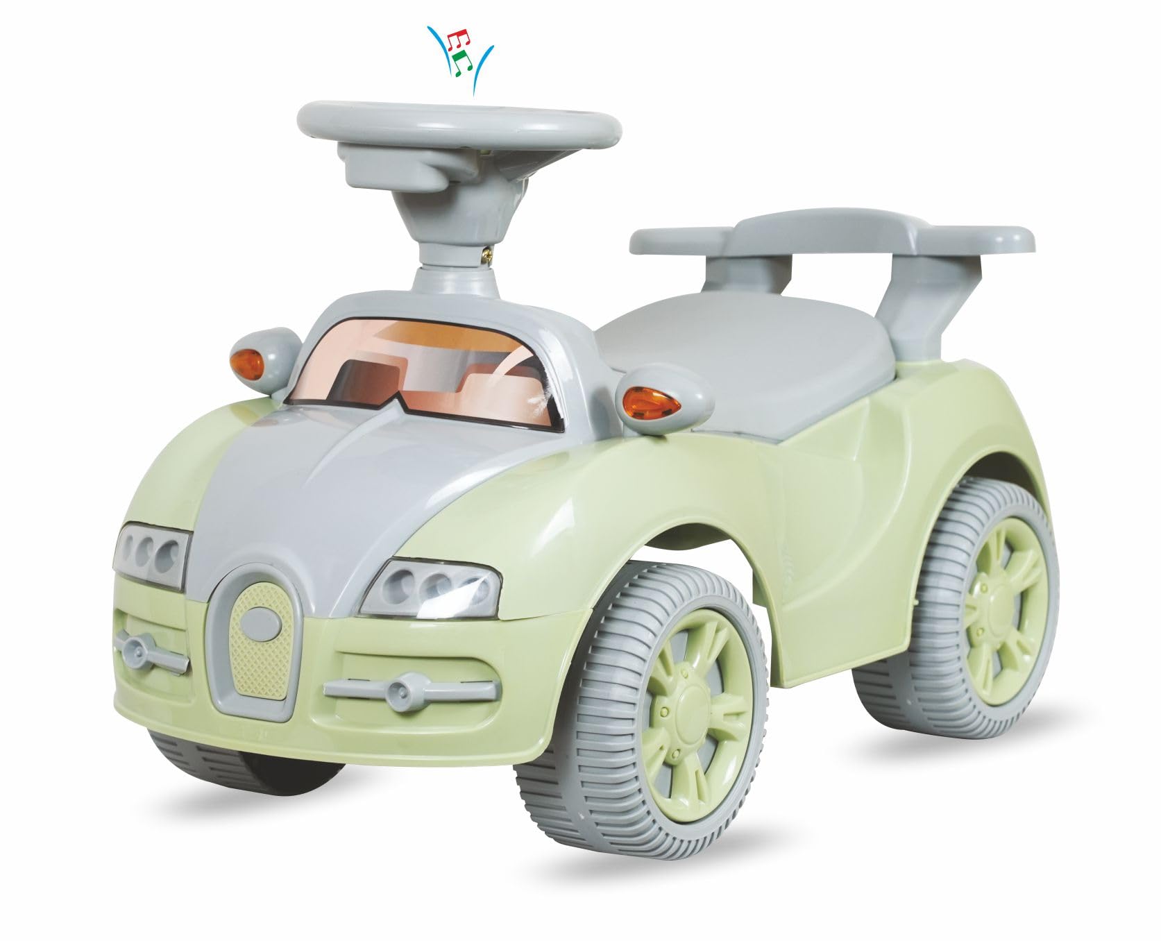 Panda Baby Products Ride-On Buzz Rider Car for Kids with Music