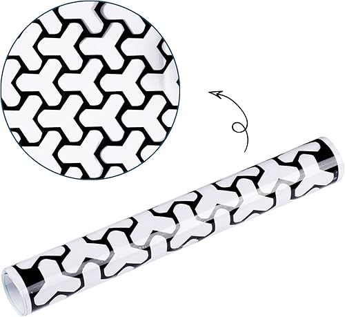 Miniatura 3 de Paquete de 2 láminas autoadhesivas para faros delanteros, color Y cuadrícula, para luces traseras, autoadhesivas, de 18.89 x 11.81 pulgadas, color