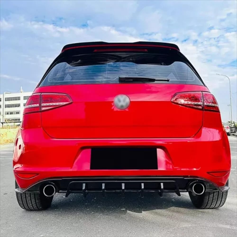 [GOOD SPOILER] Difusor Trasero para Volkswagen Golf MK7 GTI 7.5 Estilo TCR