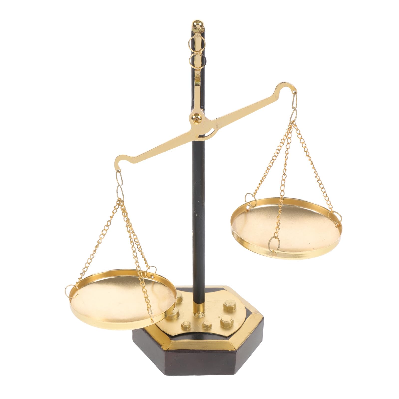 Balance de bureau vintage Cabilock en alliage de fer pour étagère