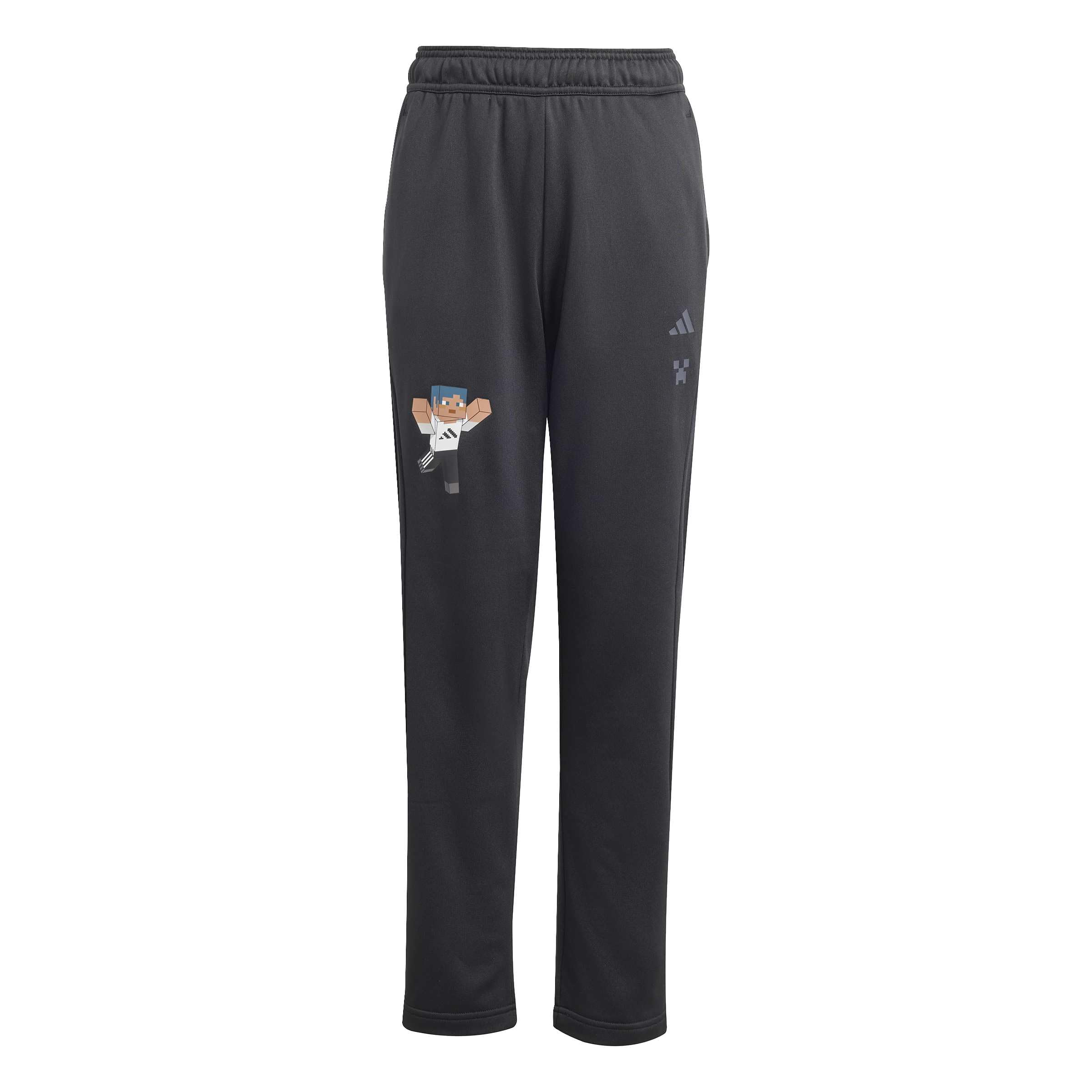 adidas Unisex Kids Minecraft Training Pant, Black, 7-8 Years