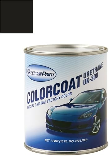 Vista 506 de ColorRite Tarro de media onza para Audi A8 pintura de retoque automotriz – Havanna Black Pearl Clearcoat LW8X – Color+Clearcoat paquete LW8X (2011)