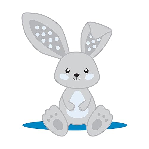 Miniatura 7 de Dr. Brown's Flexees Grey Bunny, suave 100% silicona para bebé, sin BPA, 9.8 ft+