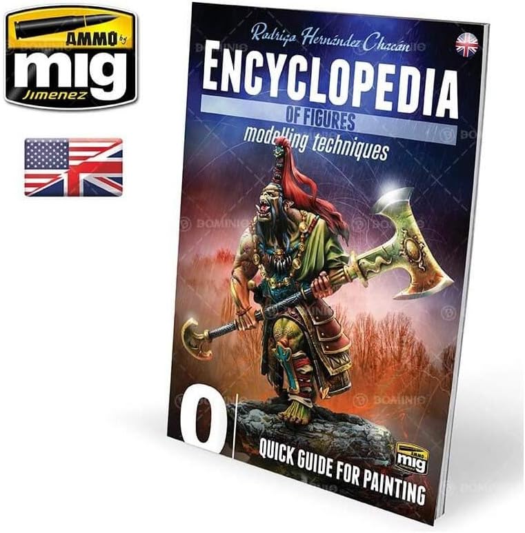 AMM6220 AMMO by Mig - Encyclopedia of Figures Modelling Techniques Vol. 0 - Quick Guide for Painting