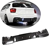 【Premium-Material】Dieser Heckstoßstangen-Diffusorspoiler ist aus hochwertigem und leichtem, langlebigem Carbonfaser-ABS gefertigt, mit hochglanzpolierter Oberfläche und UV-geschütztem Klarlack, hoher Festigkeit, Schlagfestigkeit, Verfärbung, Verschleiß und Rost, maximiert Festigkeit und Haltbarkeit.