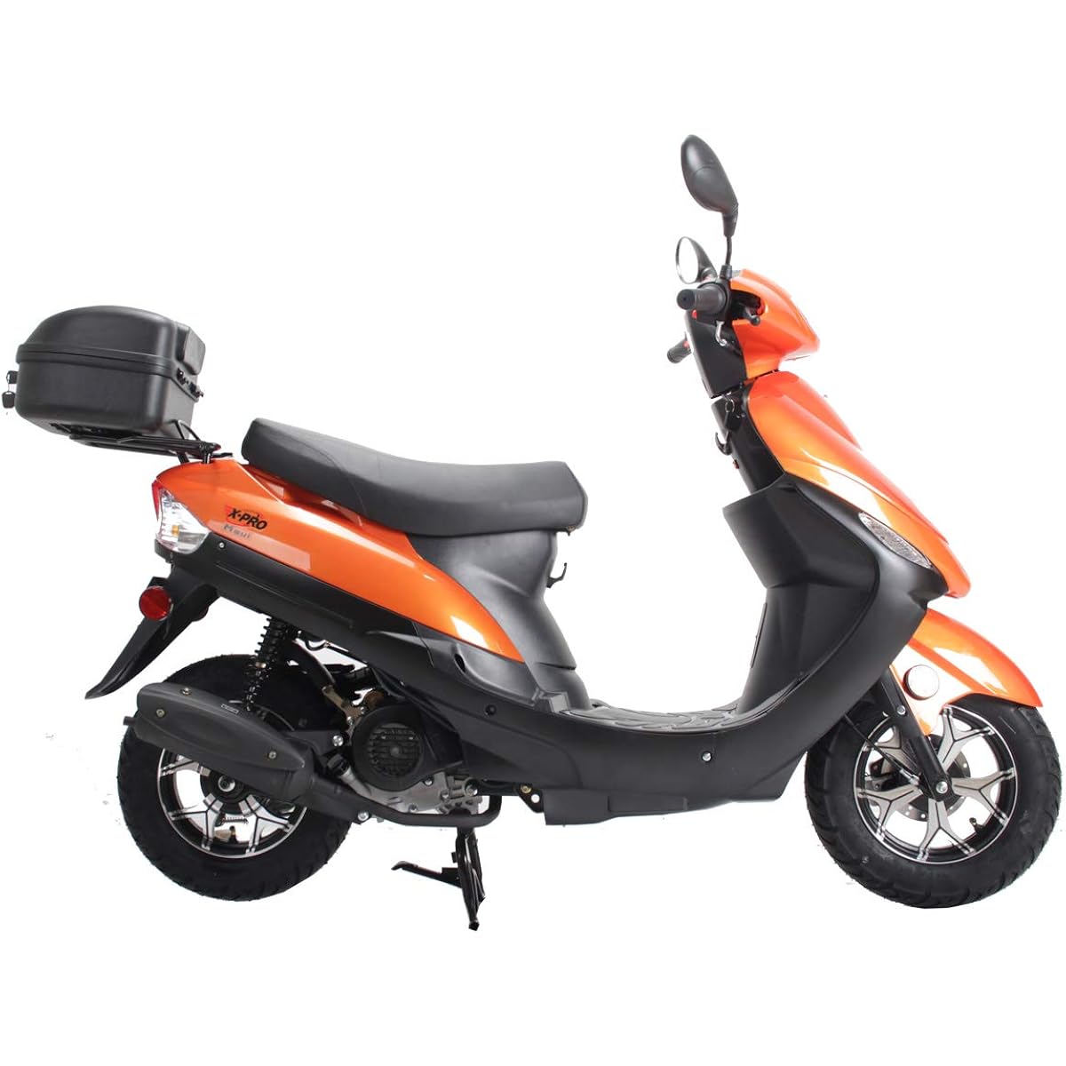 ッケージに XPRO 2020 バージョン Maui 50cc モペッドスクーター ガス モペッドスクーター オートバイ 50cc 大人用スクーター アルミホイール USB充電器付き