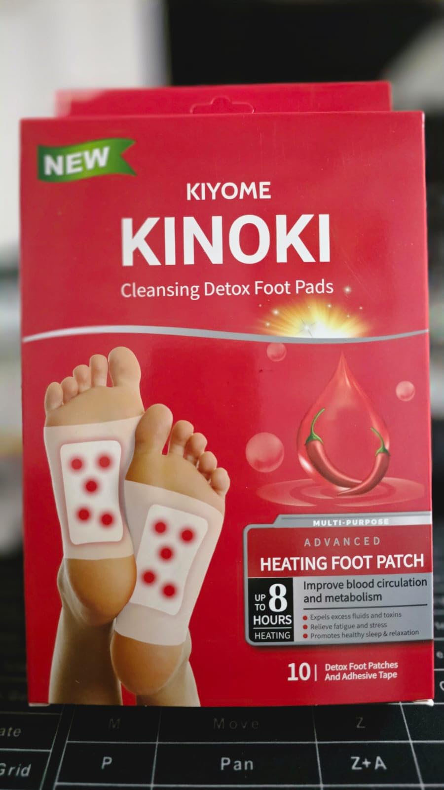 foot patch for detoxification | detox foot patches | Natural Ginger & Bamboo Vinegar Patches for Toxin Removal Pain Relief, Better Sleep & Circulation for Men & Women-image-49