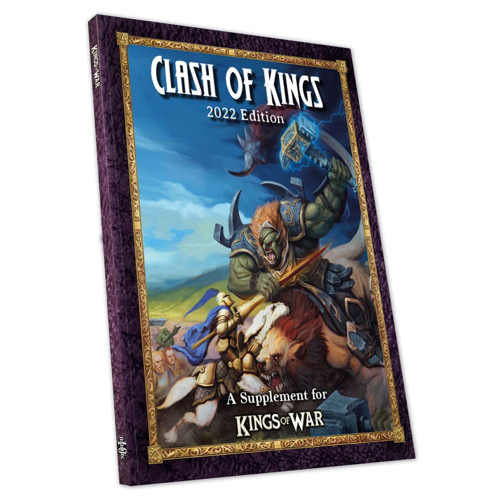 Mantic Games Clash of Kings 2022 - Kings of War Update Book, MGKWM114