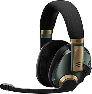 EPOS Audio H3PRO Hybrid Wireless Closed Acoustic Gaming Headset (Racing Green)