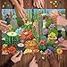 Succulent Puzzles for Adults, Cactus Flower Garden Jigsaw Puzzles 1000 Pieces, Nature Plant Puzzles as Succulent Wall Art Decor