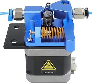 Haldis 3D Dual Gear Extruder, Upgraded Aluminum Alloy Block Bowden Extruder 1.75mm Filament Dual Drive Feed for Creality CR-10S CR10S PRO Ender-3 Ender 3PRO Ender 5