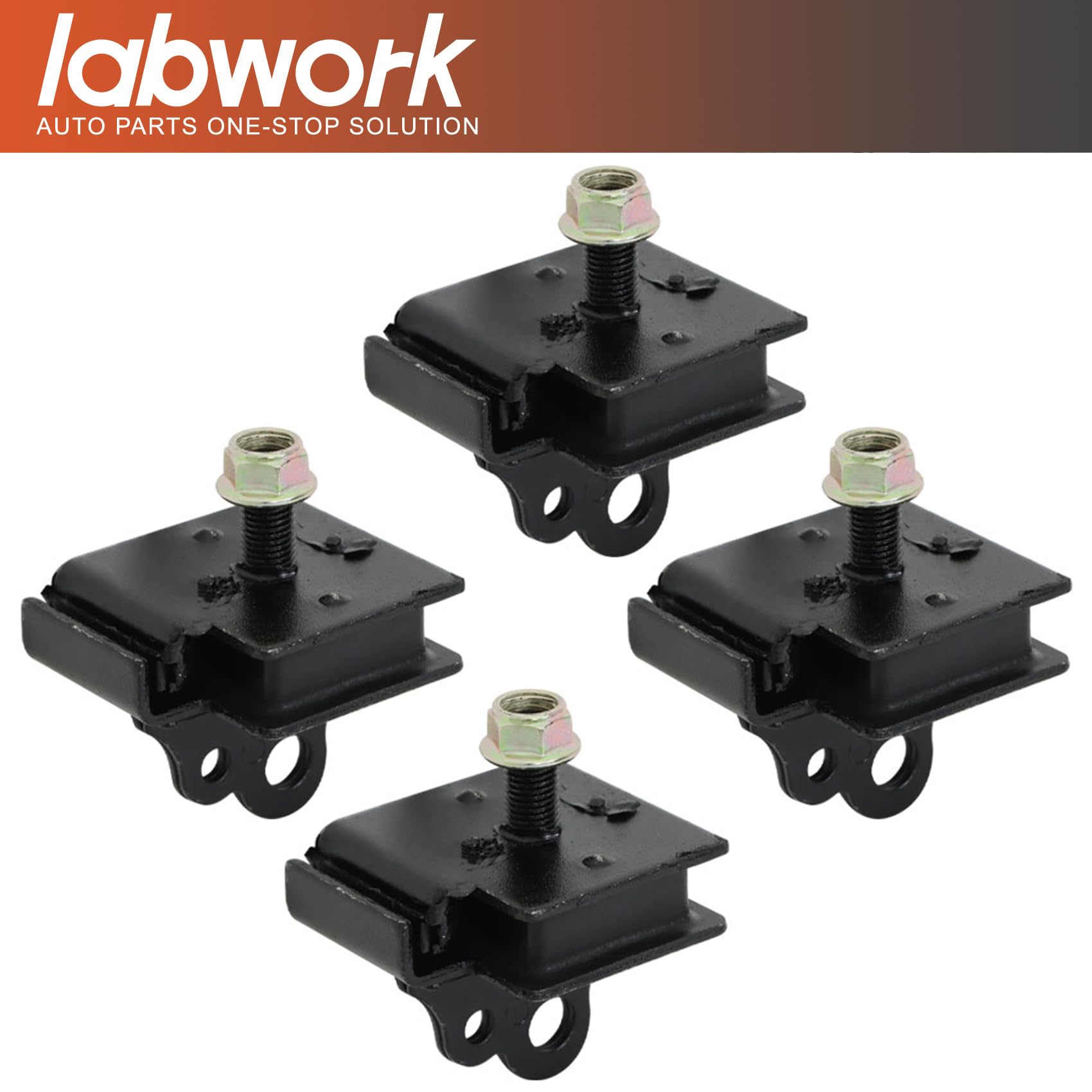 Amazon.com: labwork Bottom Top Engine Mount Rubber Damper Kit