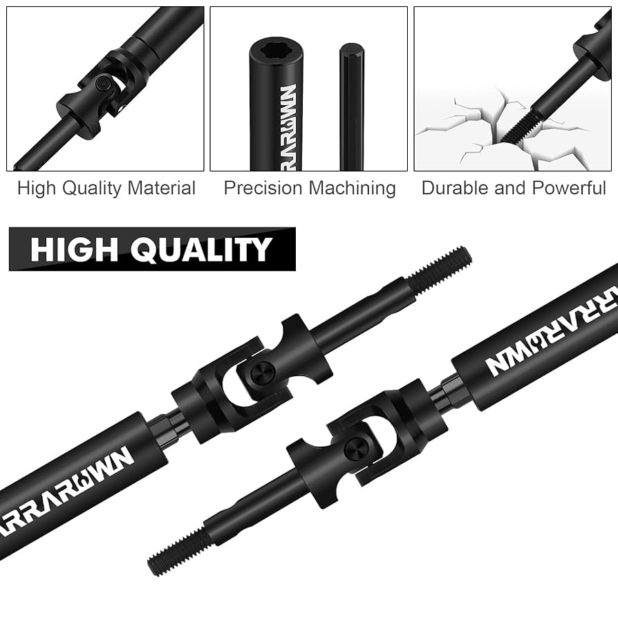 RC メタル リア CVD ドライブ シャフト、交換部品 Amazon.co.jp: 3 個金属ドライブシャフト CVD ドライブシャフト