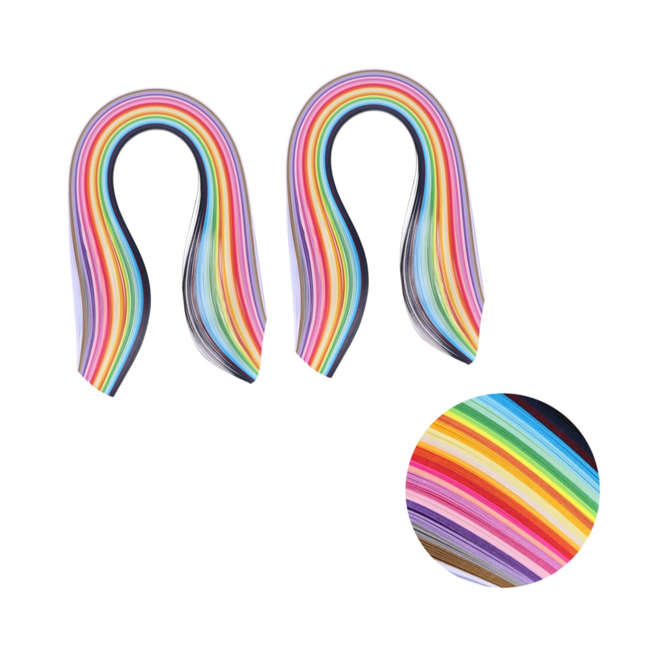 Housoutil 520 Paper Strips Sticks Birthday Textured Paper Colored Scrapbook Vellum Paper Quilling Craft Paper Material Making Crafts Construction Paper Assorted Colors