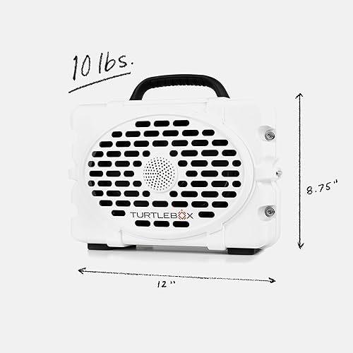 Miniatura 4 de Turtlebox Original Gen 3 Altavoz Bluetooth portátil para exteriores Ultra-ruidoso (120 dB), resistente al agua (IP67), resistente, resistente a los