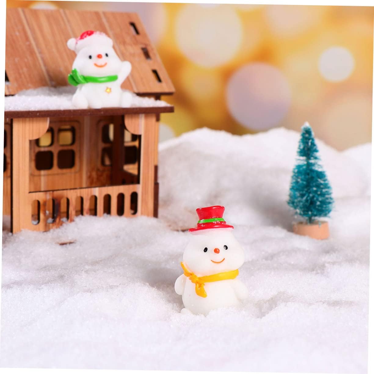 1bag Artificial Snow for Christmas Decoration of Realistic Fake Snow Powder for Holiday Decor Party Supplies and Festive Displays