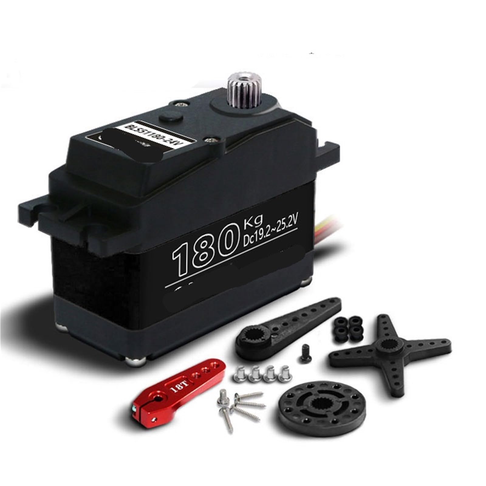 Servomoteur numérique sans balais 12V idéal pour grand modèle RC 1/5