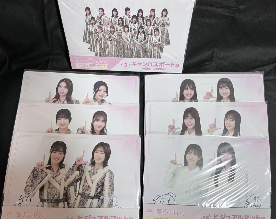 Amazon.co.jp: 櫻坂46 櫻坂46くじ ローソン まとめ売り キャンバス 