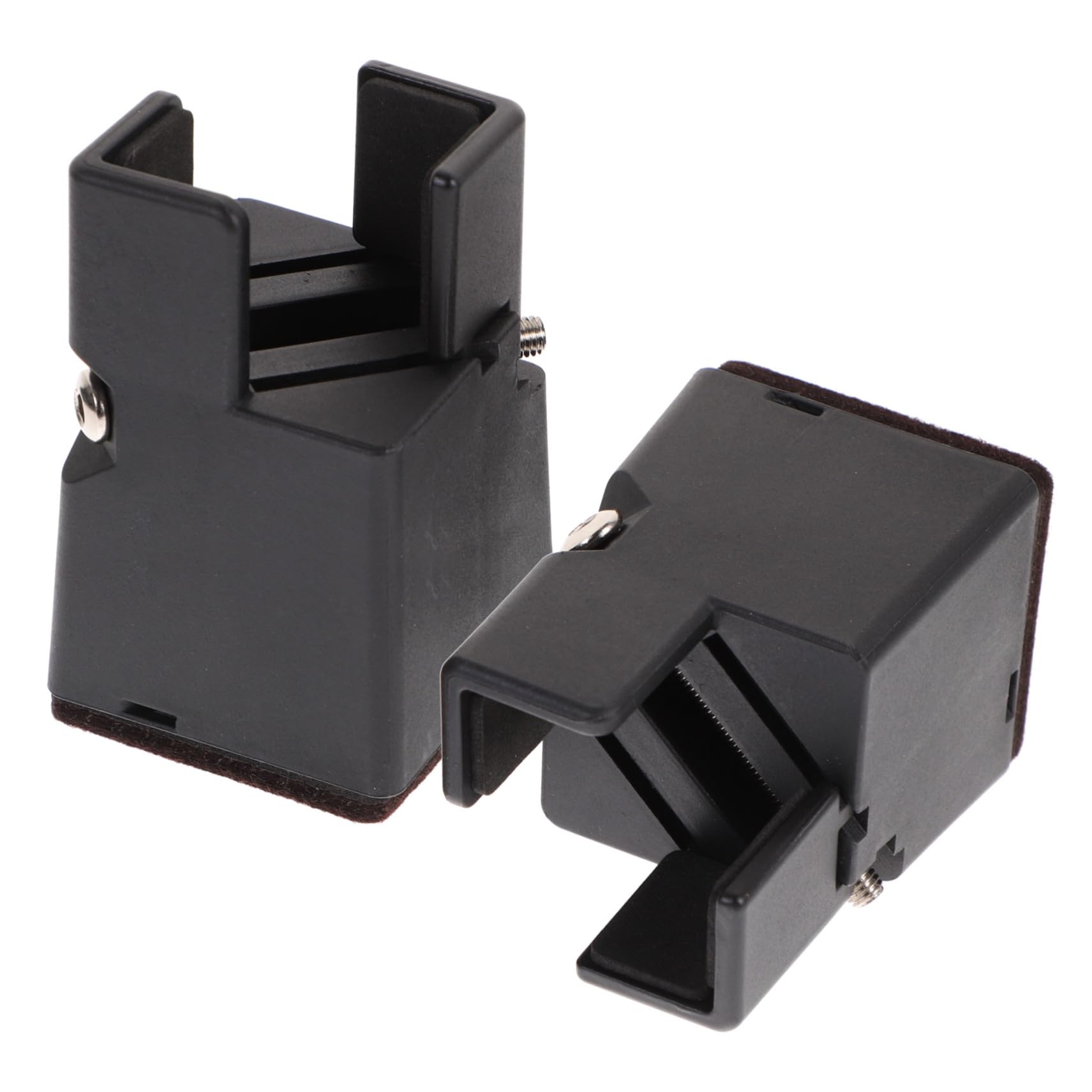 Rehausseurs de lit réglables 1-3.7cm en ABS et acier | Pack de 2