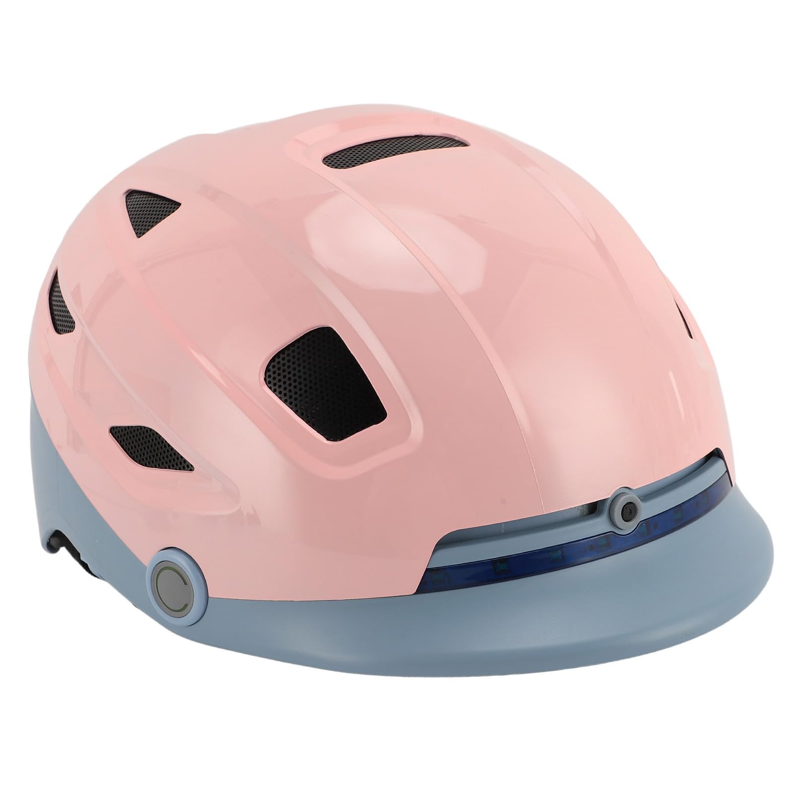 Casco Inteligente Bicicleta Casco De Bicicleta con Altavoces Más Grandes, Detección De Caídas, Luces LED Cámara Incorporada, Control Remoto para Ciclismo