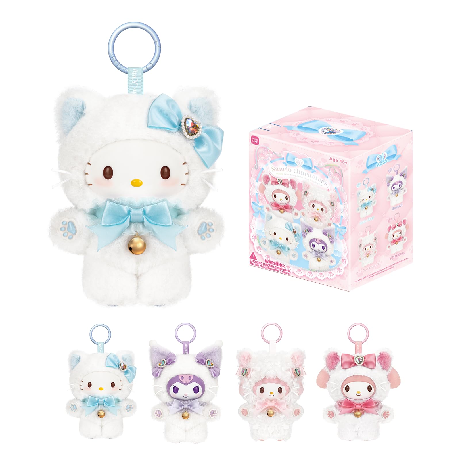 Amazon.com: MINI LIKE Hello Kitty Blind Box - Kuromi My Melody