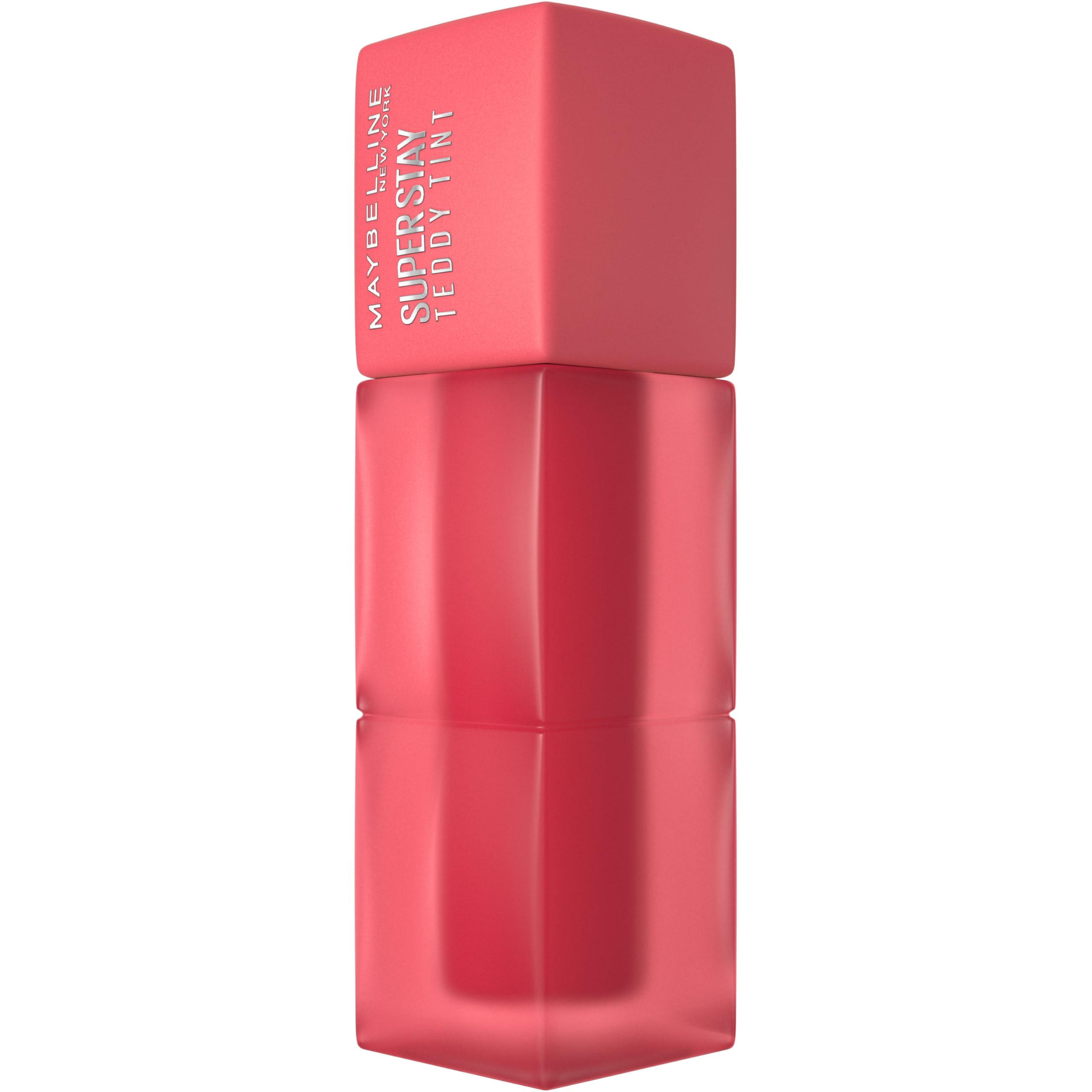 Maybelline New York Lip Tint, Super Stay Teddy Tint, Up To 12 Hour Blurred Matte Lipstick, Plush Comfort, Longwear Makeup, Hydrating & Transferproof, Vegan, 8 Buildable Lip Shades, Shade: Petalcore