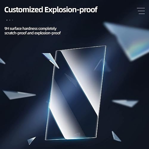 Miniatura 4 de Protector de pantalla compatible con ROG Ally, 2 unidades Película protectora de pantalla de vidrio templado 9H compatible con juegos portátiles ROG