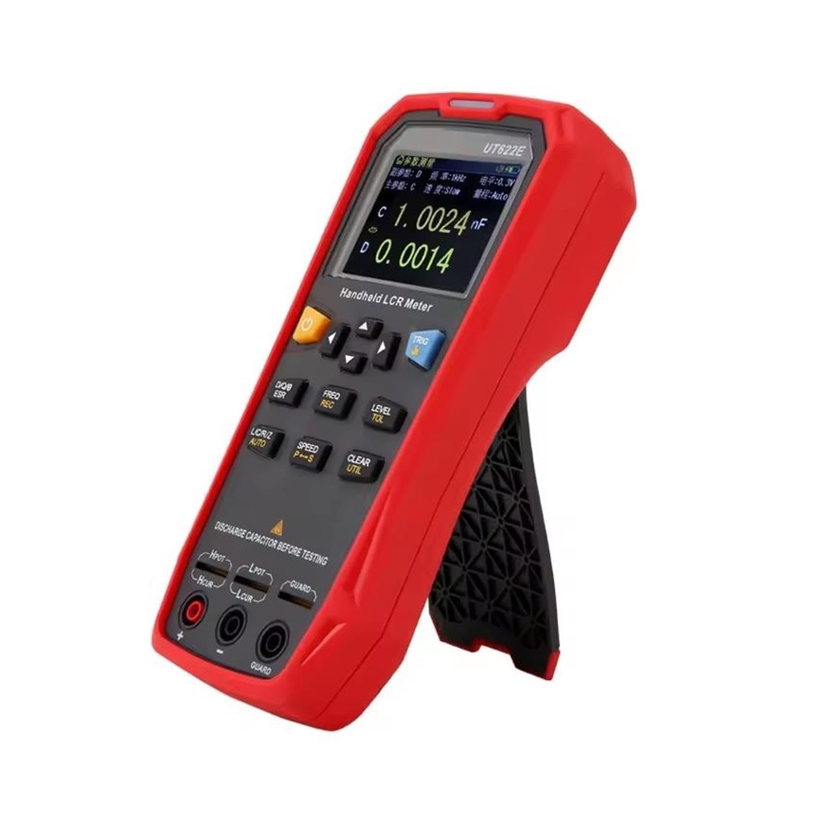 Compteur LCR Portatif UT622E, Testeur De Capacité Résistance À Inductance Fréquence, Multimètre Ohmmètre, Affichage 99999
