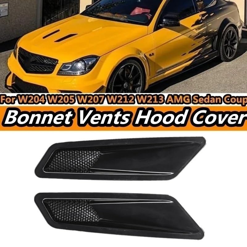 Capó universal para coche Benz W204 W205 W212, ventilación de motor AMG Coupe y Sedan 2