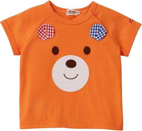 ミキハウス くまのお顔 動物 Tシャツ キッズ 5歳 6歳 110cm