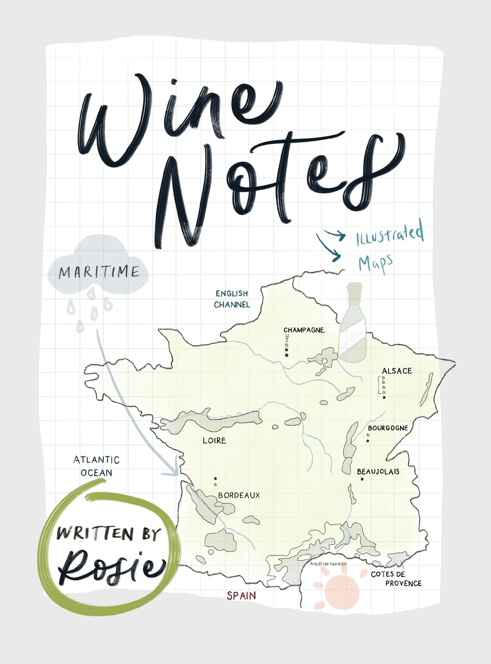 Wine Notes: My illustrated wine maps and study notes