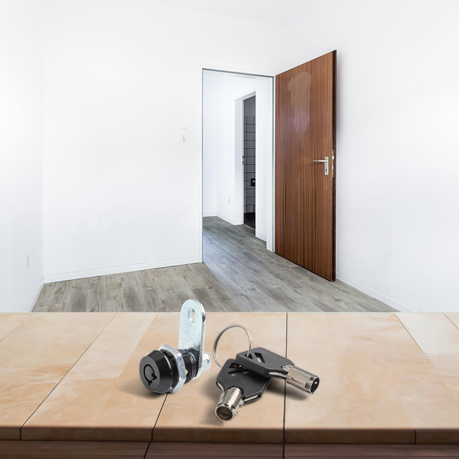 Secure Your Belongings 17mm Tubular Cam Lock Designed for Multiple Applications Including Mailboxes and Drawers