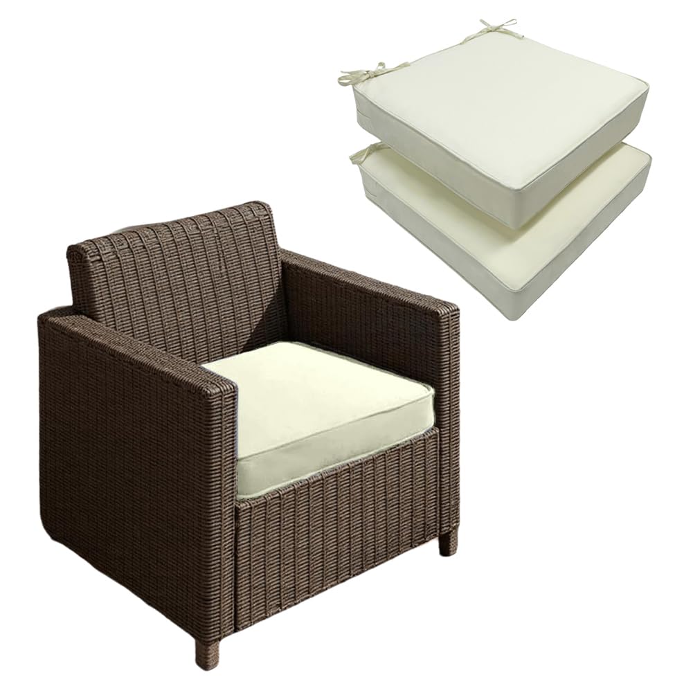 Coussin de chaise pour soulager l'assise rigide rembourrage épais 10cm lavable