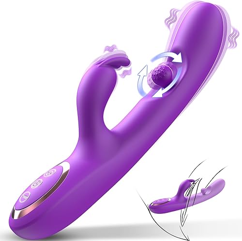 Miniatura 7 de Juguetes sexuales con vibrador de punto G, 3 en 1, juguetes sexuales para adultos, vibradores de rotación de 360° con 10 frotamientos, 7 vibradores
