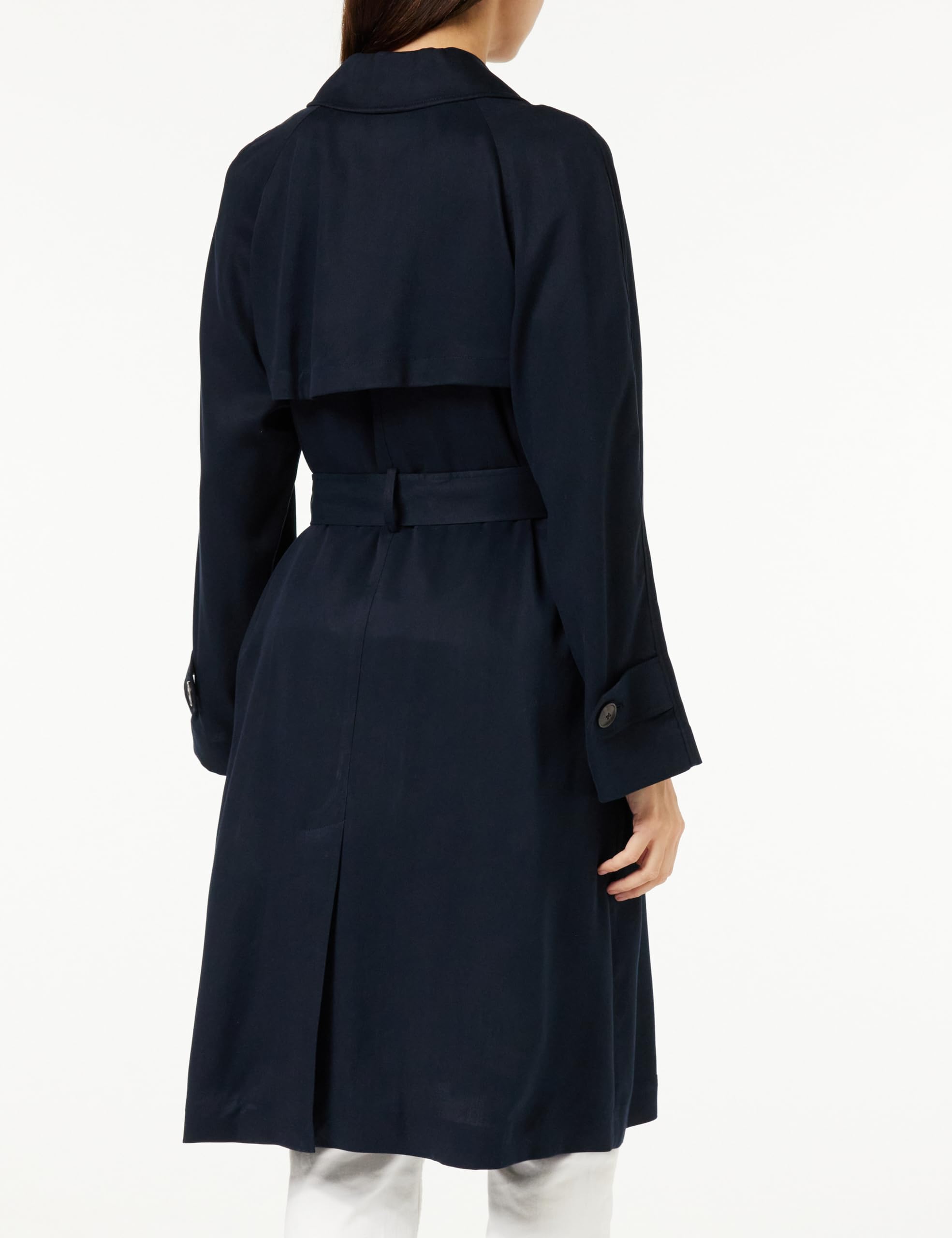 Tommy Hilfiger Płaszcze tkane Kobiety Tencel Blend Fluid Trench