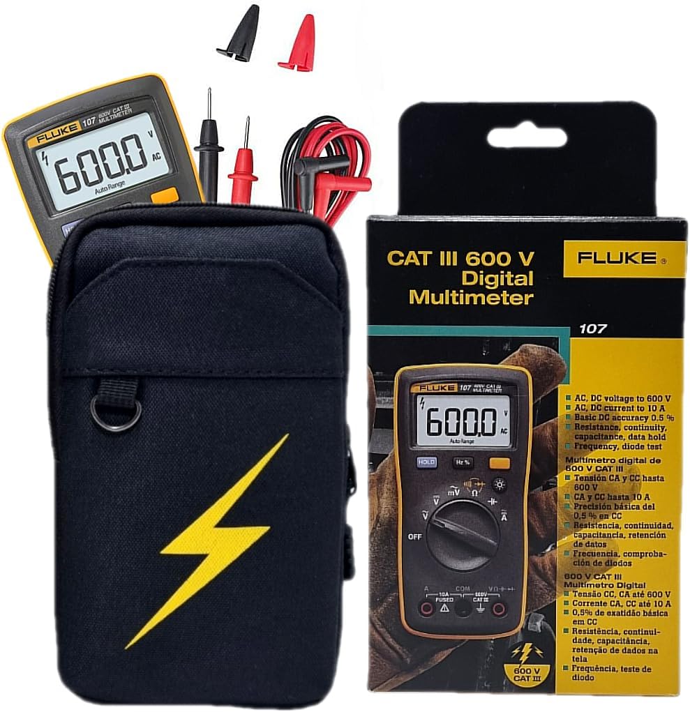 Digital Multimeter 107 Equipment Industrial with Equipment Case