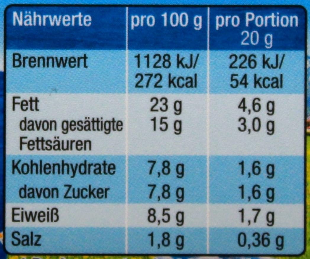 Milkana Sahne Schmelzkäse, 8er Pack (8 x 190g)
