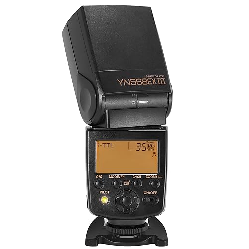 YONGNUO YN568EX III Flash Speedlite, Wireless Slave TTL with HSS 1/8000 for Nikon DSLR Cameras