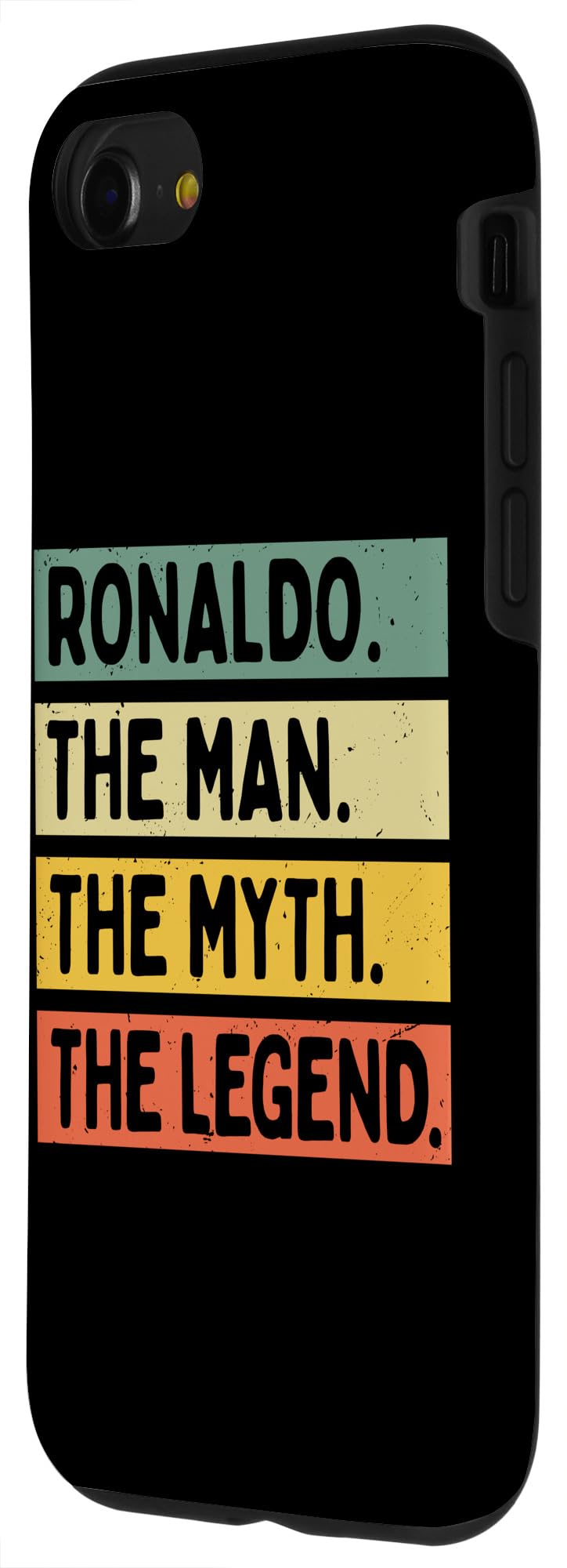 Ronaldo The Man The Myth The Legend Funny Personalized Quote Case for iPhone SE (2020) / 7/8 - Image 2