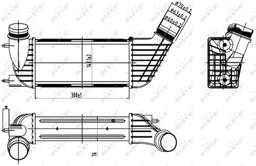 NRF 30192 Intercooler, échangeur - 9