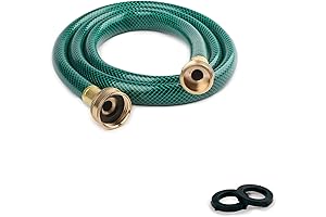 1/2" 4 FT Outdoor PVC Garden Hose for Lawns