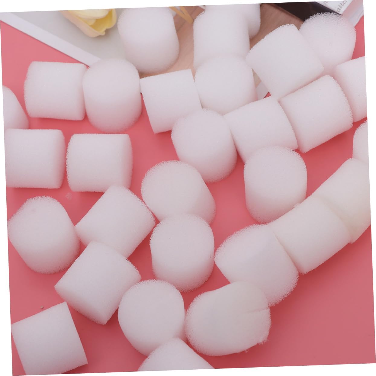 200PCS 30MM Hydroponic Sponge Planting Tools for Soilless Cultivation Moisturized Seedling Growth Sponges for Gardening Ideal for Home and Store